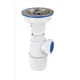 Сифон для раковины Virplast Элит 30986147 D40 мм белый