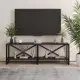 Стеллаж с полками Лофт A1 home 2 полки 134x44x34 см металл цвет дуб ниагара
