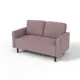 Диван Salon tron Сканди divan_skandi_07 120x85x66 см велюр цвет пыльная роза