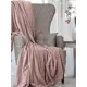 Плед Medsleep Лигарде 200x220 см велсофт цвет шоколадный