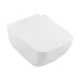 Унитаз подвесной Villeroy & boch 4611RL01 безободковый с сиденьем микролифт