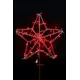 Наконечник Crystal trees МЗСВ-60-КR h 60 см красный