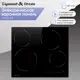 Электрическая настольная плита Zigmund & shtain CN 50.6 B 59 см 2 конфорки цвет черный