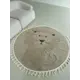 Ковер Laxmi Ковер Laxmi Quincey Kryg Daire 1095Beige/Beige круг Ø200 см полипропилен