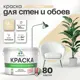 Краска для стен Malare Professional без запаха матовая цвет бежевый 9л