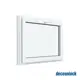 Окно ПВХ Deceuninck Форвард одностворчатое 85x55см с наклоном внутрь двухкамерный стеклопакет