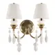 Настенный светильник Loft It Grace Lf_10203_2w_white цвет белый/золото