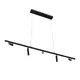 Люстра подвесная светодиодная Loft it Sign 10260--5 black 2 м² теплый белый (желтый) свет цвет черный