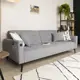 Диван Doma диван Аллаки 214x83x94 см шенилл цвет серый tailor 7