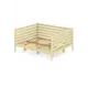Кровать Solarius Tahta-spin160-170van-orto 170 x 101 x 180 см сосна цвет бежевый