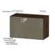 Полка Furnistyle 11891 81x50x42 см ЛДСП цвет дуб коричневый табак, латте