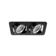Светильник точечный встраиваемый светодиодный Loft It Screen 10328-2a black под отверстие 0 мм 24 Вт холодный белый (голубой) свет цвет черный