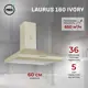 Встраиваемая вытяжка MBS Laurus 160 Ivory 5756
