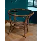 Кофейный столик круглый Bigarden 128771 59.5x59.5x54 см коричневый