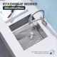 Мойка для кухни Splenka S700.5045.05 54.5x49.5 см глубина чаши 22 см нержавеющая сталь цвет сатин