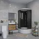 Душевая кабина Niagara 65081434F высокий поддон 90x90см