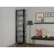 Стеллаж деревянный Мебельная компания е1 35x240x44 см нагрузка до 25 кг лдсп цвет бетон