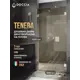 Душевая дверь Doccia GLASS101dvpt/BR/4CHROMEGL 101см эффект стекла прозрачный распашной