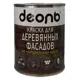 Масляная краска для фасадов из дерева Деоль полуматовая цвет апатит 0.75л