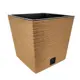 Кашпо Furu case low Prosperplast d 29 см 29.5 см 19 л полипропилен жёлтый/золотой без автополива