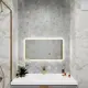 Зеркало со встроенной подсветкой One mirror 8050зсх 50x80 см