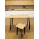 Кухонный стол Diko Loft Delight Dining DL-868241 120х60х75 см цвет дуб золотой