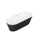 Отдельностоящая ванна Grossman GR-27021MB Forta 170x75x58 см