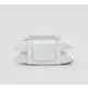 Комплект постельного белья 2-спальный Arya Home Serenity Shine 8680943247834, тенсель, цвет белый