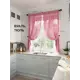 Тюль Helga Базовая коллекция HH207543 на шторной ленте 170x150 см цвет красный