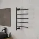 Полотенцесушитель электрический Bauedge Nimb Black AF0001 400x625 мм 80 Вт лесенка цвет черный матовый