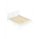 Кровать Solarius Kr180loft-bel-white 185 x 90 x 206 см сосна цвет белый