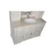 Столешница для ванны Aquanet Кастильо 120 crema nova