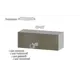 Полка Furnistyle 11769 81x30x32 см ЛДСП цвет светлое дерево, латте