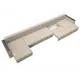 Диван раскладной Лига диванов 524x90x158 см велюр цвет ness 04 бежевый