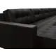 Диван раскладной Лига диванов 524x90x158 см эко-кожа цвет grifon 12 коричневый