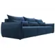 Диван раскладной Лига диванов 322x96x104 см велюр цвет brut 11 синий