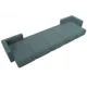 Диван раскладной Лига диванов 516x90x160 см шенилл цвет rimini 11 серо-зеленый