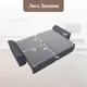 Диван раскладной Лига диванов 242x90x105 см эко-кожа цвет grifon 15 серый