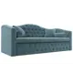 Диван Лига диванов Мечта 208x101x88 см велюр цвет бирюзовый