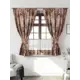 Комплект штор Comfy way CW705162-160 на шторной ленте 160x150 см цвет персиковый, светло-бежевый, красновато-коричневый, темно-бежевый