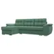 Диван Лига диванов Нэстор 264x74x147 см рогожка цвет зеленый