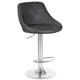 Барный стул Dobrin Logan LM 45.50x84.50x45 см искусственная кожа цвет серый