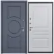 Входная дверь Diva ДХ-30 205x96см левый серый софт/Д13 белый софт