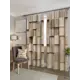 Комплект штор Helga Базовая коллекция HH900549 на шторной ленте 260x150 см цвет серый, бежевый, коричневый
