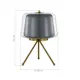 Настольная лампа светодиодная St luce Pandora Sl6127.314.01 нейтральный белый свет цвет жёлтый/золотой