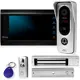 Комплект видеодомофона Ps-link KIT-7621BS-28 7" цвет чёрный
