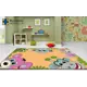 Ковер Agnella Funky Top Tig Honey прямой 133x180 см полипропилен