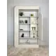 Стеллаж Пеликан Stydia 10 полок 120x204x30 см ЛДСП цвет анкор светлый