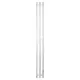 Полотенцесушитель электрический Primoclima Sol R E White 150x1500 мм 125 Вт с терморегулятором I-образный цвет белый матовый