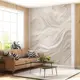 Фотообои флизелиновые 3D Urban style Ветер крем UST2839 200x270 см